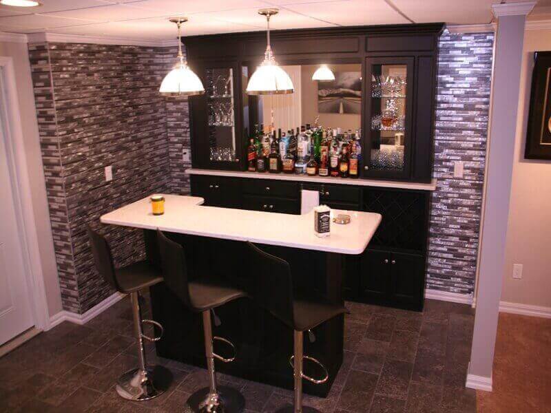 Basement Bar Ideas Design Simple Ideas For Small Large Bar